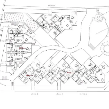 Apartment Golden Wave *